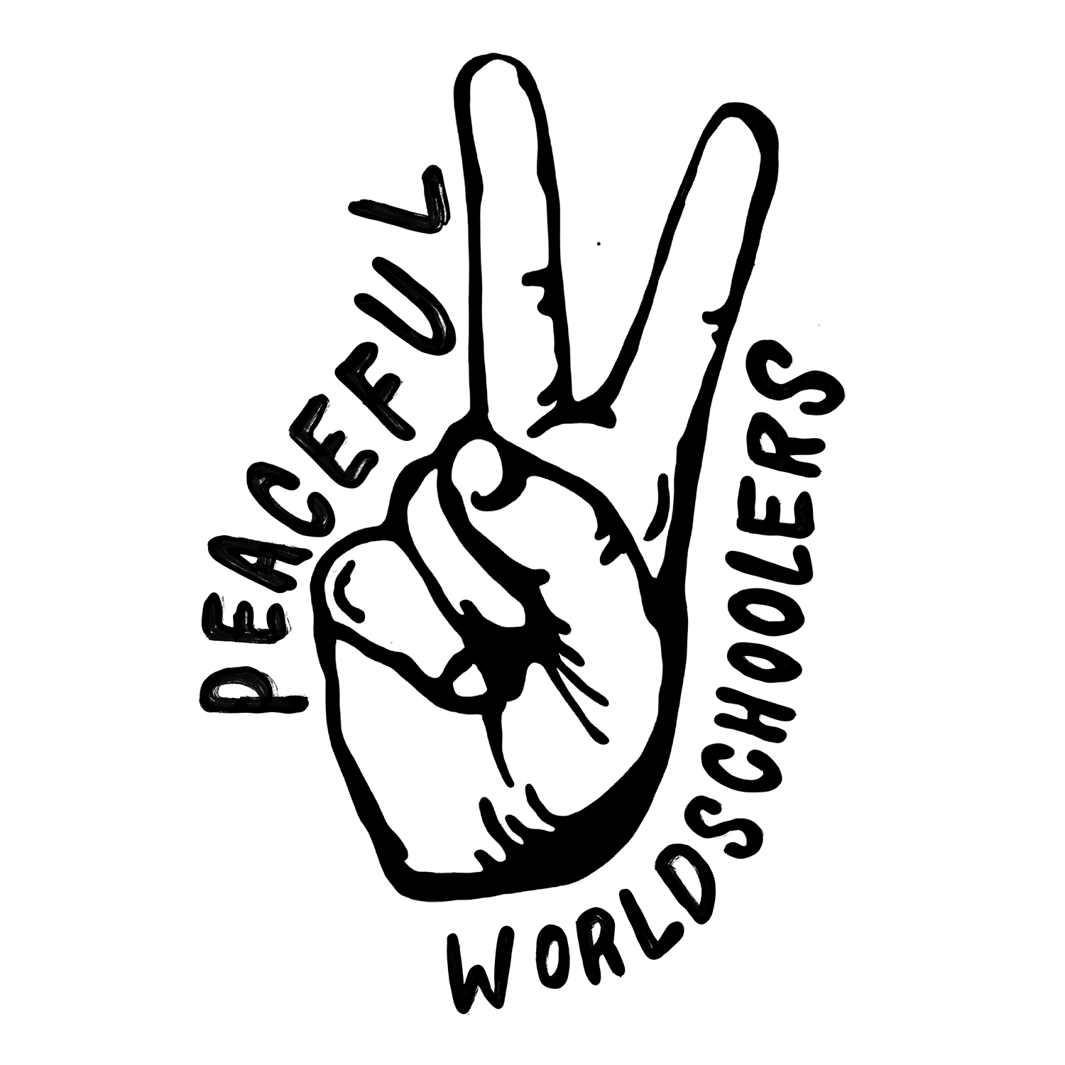 Peaceful Worldschoolers Logo
